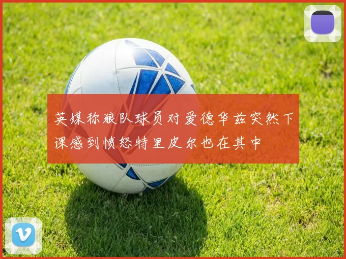 英媒称狼队球员对爱德华兹突然下课感到愤怒特里皮尔也在其中