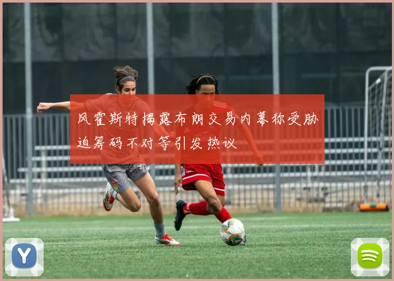 风霍斯特揭露布朗交易内幕称受胁迫筹码不对等引发热议